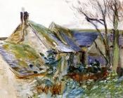 Cottage at Fairford, Gloucestershire - 约翰·辛格·萨金特